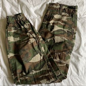 Camo Pants Jogger Cargo